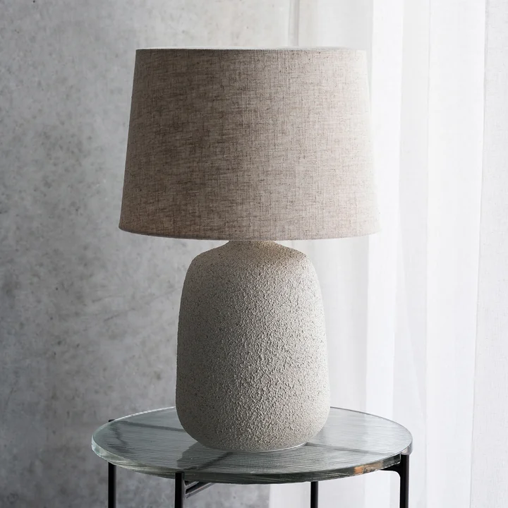House Doctor - Tana Table lamp incl. lampshade, Ø 30 cm, off-white