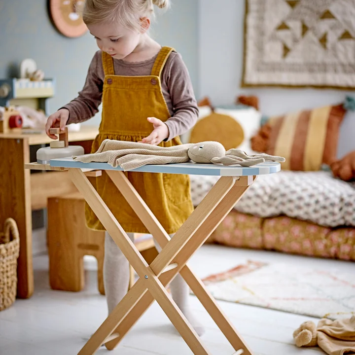 Bloomingville - Mini Sande toy ironing board with iron