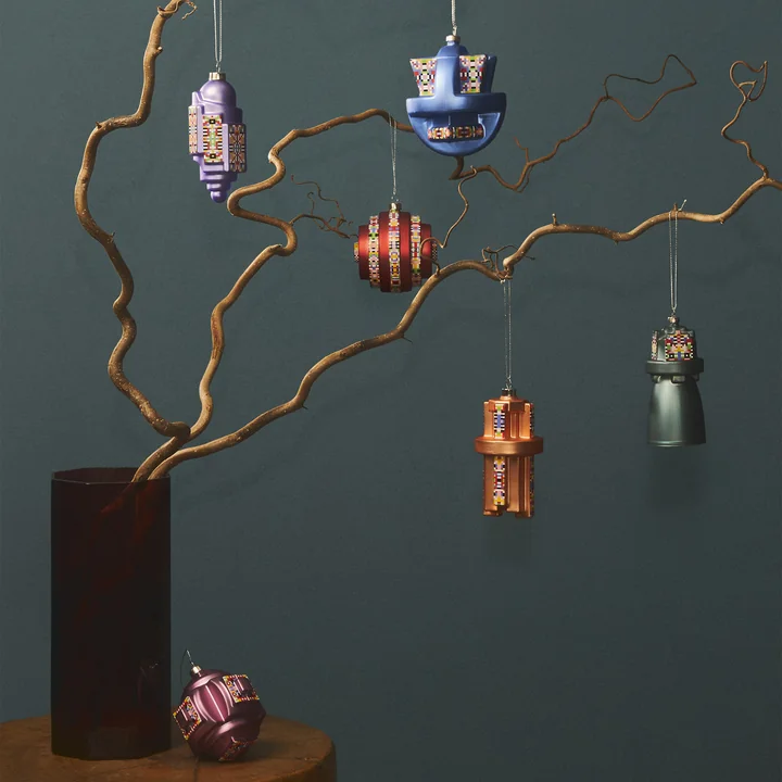 Holyhedrics Christmas baubles from Alessi