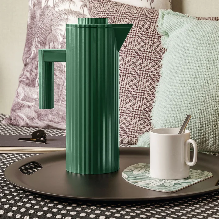 Alessi - Plissé vacuum jug, green