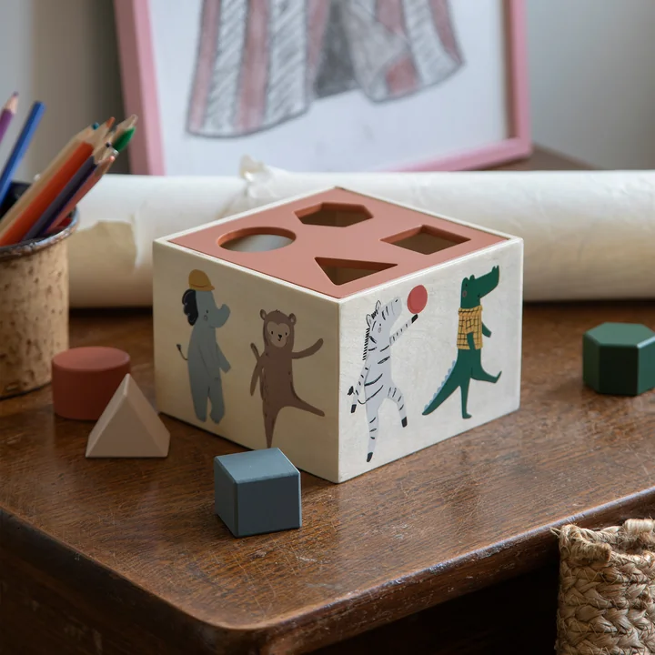 Sebra - Shape plug game, Toes / Builders