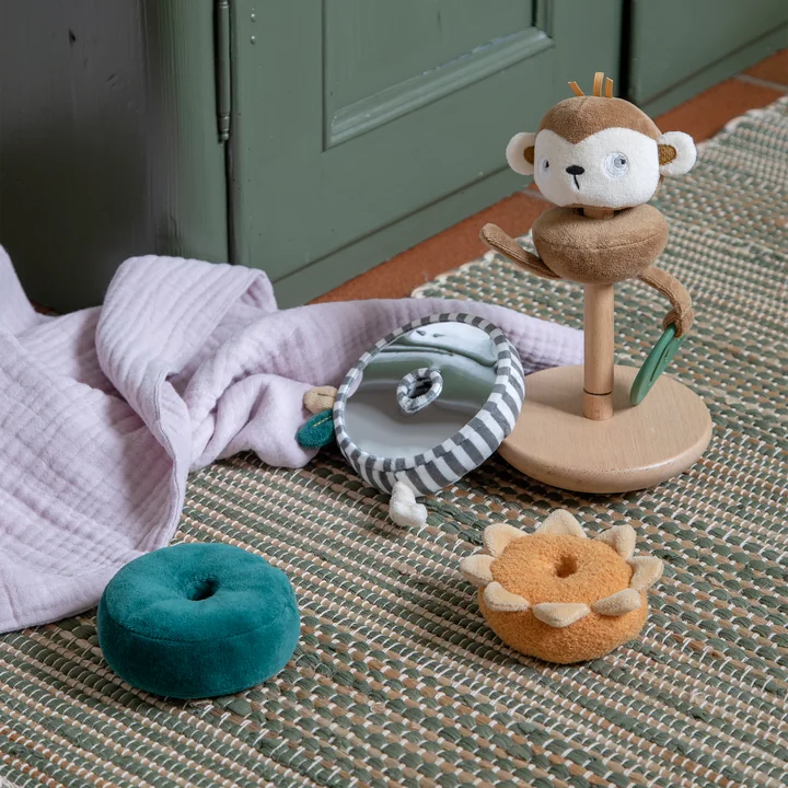 Stacking game Maci the monkey, multicolored from Sebra