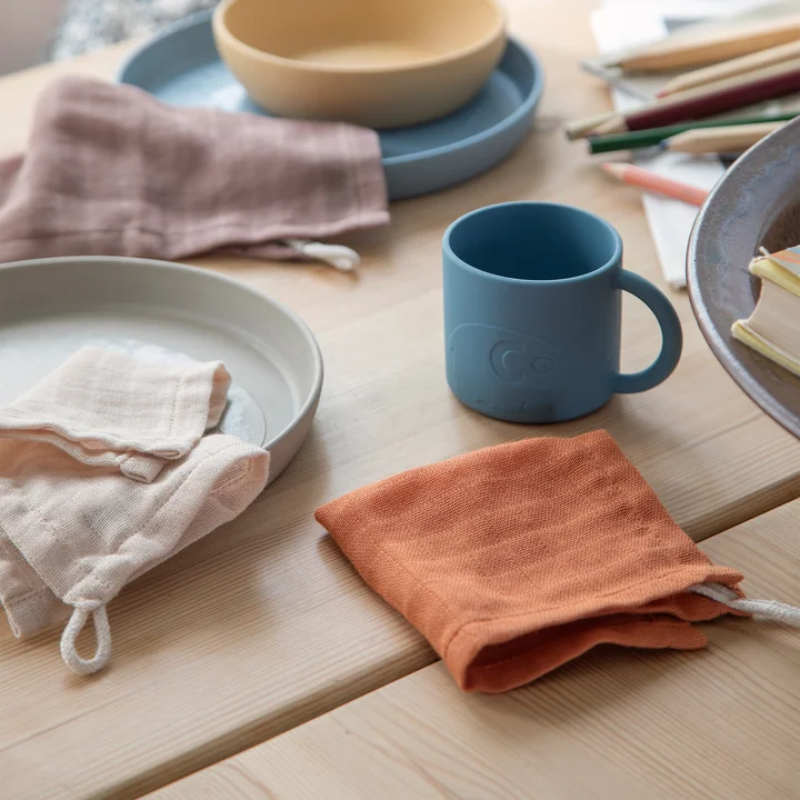 Sebra - Washcloth, Toes / Builders (set of 7)