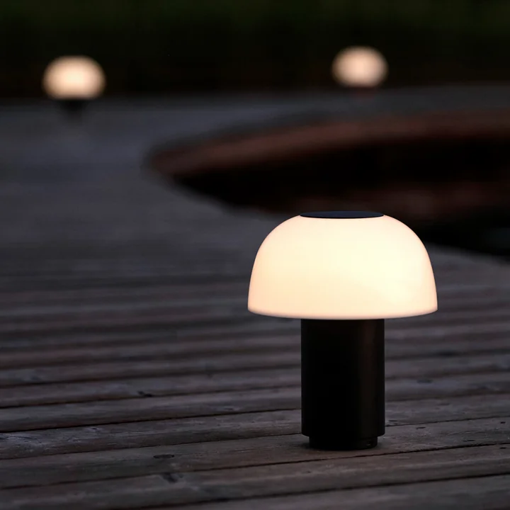 Zone Denmark - Harvest Moon Lamp, 22 cm, black