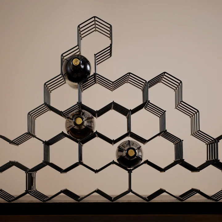 Zone Denmark - Rocks Wine rack, black