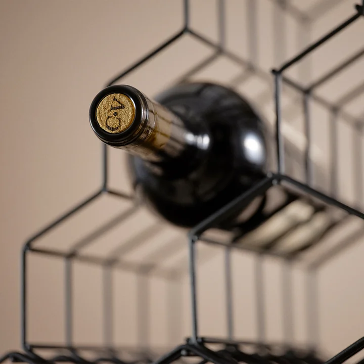 Zone Denmark - Rocks Wine rack, black