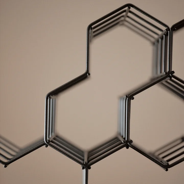 Zone Denmark - Rocks Wine rack, 19.5 cm, black