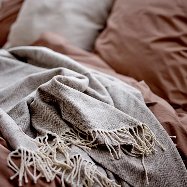 Södahl - Stillness Blanket, 130 x 170 cm, beige