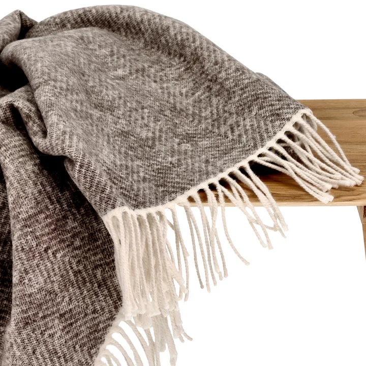 Södahl - Stillness Blanket, 130 x 170 cm, taupe