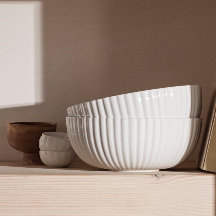 Bernadotte Salad bowl and bowls from Georg Jensen