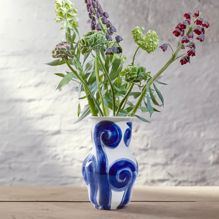 Tulle Vase from Kähler Design in color blue