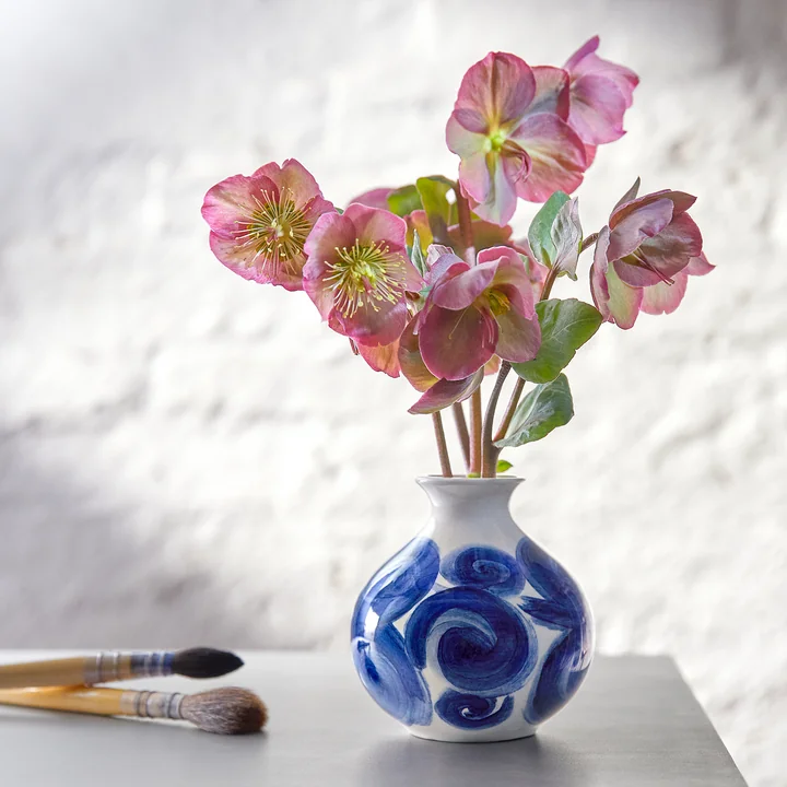 Tulle Vase from Kähler Design in color blue