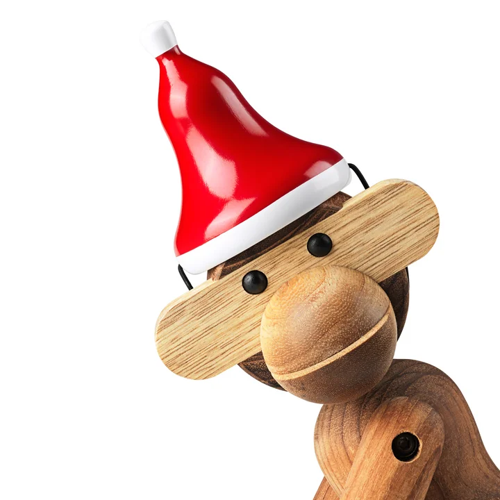 Tip cap for medium monkey by Kay Bojesen in the design red / white