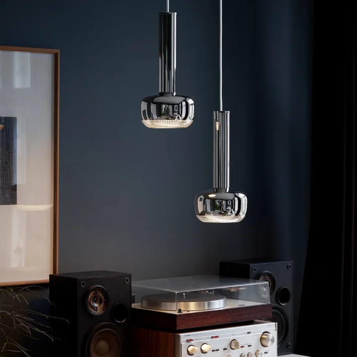 Louis Poulsen - VL 56 pendant lamp, polished brass