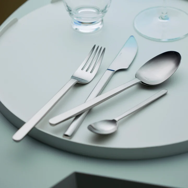Gense - Norm Cutlery set, matte steel (16 pcs.)