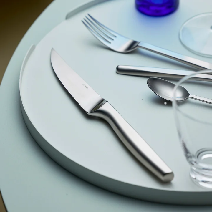 Gense - Norm Steak knife, matte steel (set of 4)