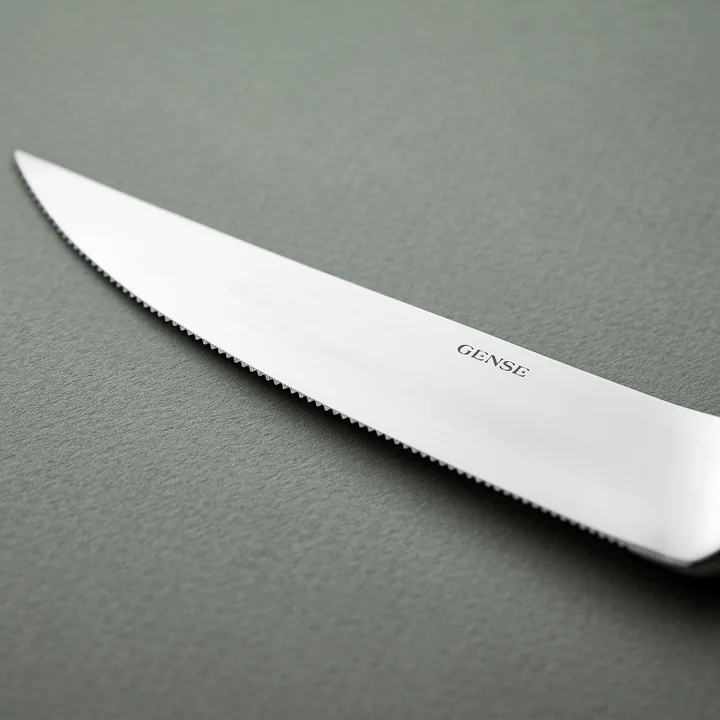 Gense - Norm Steak knife, matte steel (set of 4)