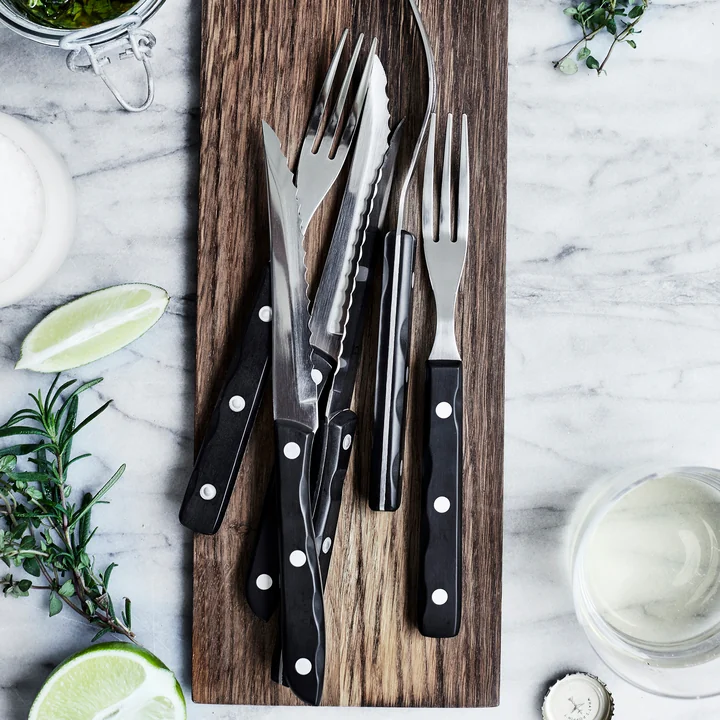 Old Farmer Steak cutlery from Gense