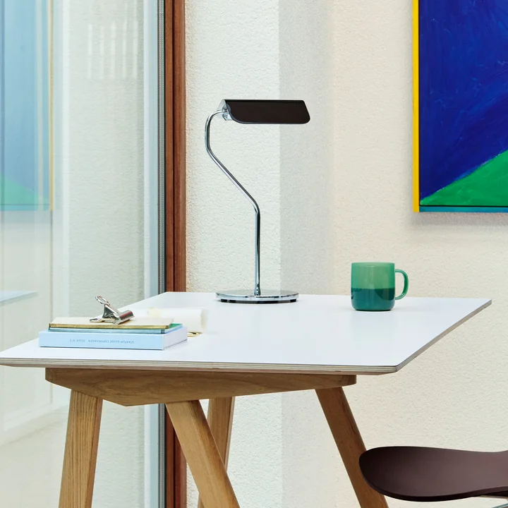 Apex Table lamp, iron black by HAY