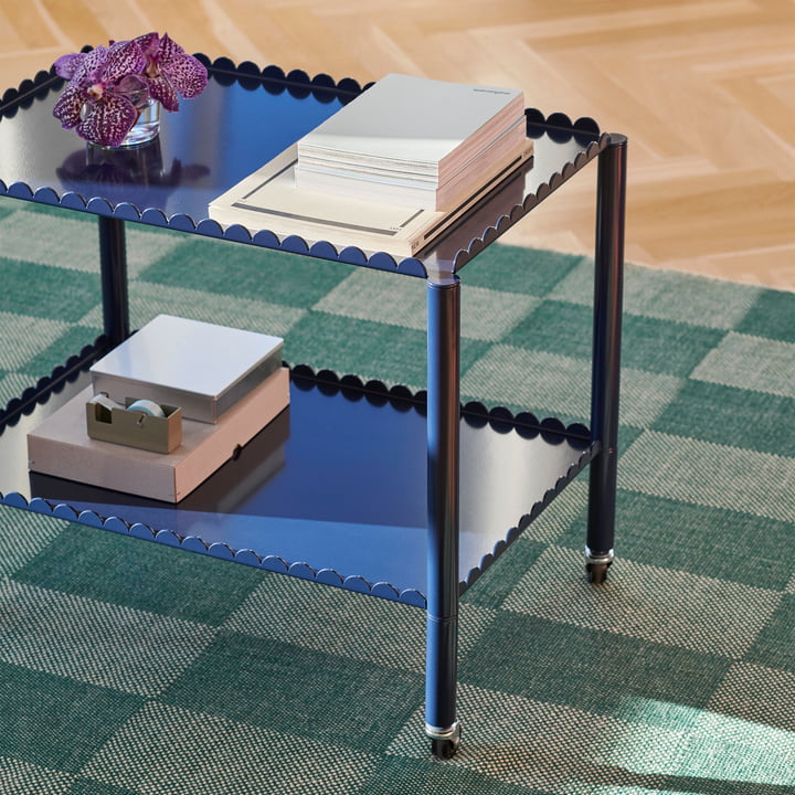 【HAY】ARCS TROLLEY LOW / ジェードグリーン HAY Arcs trolley, low, jade green | Finnish Design Shop