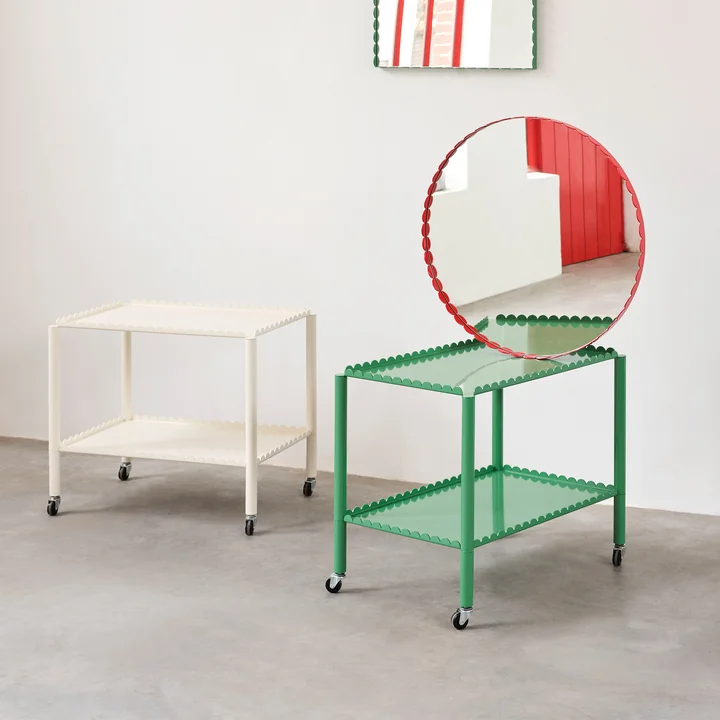 Arcs Trolley / Mirror from HAY