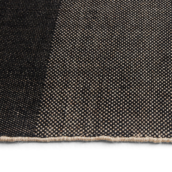 Check Carpet, 200 x 300 cm, black L check from HAY