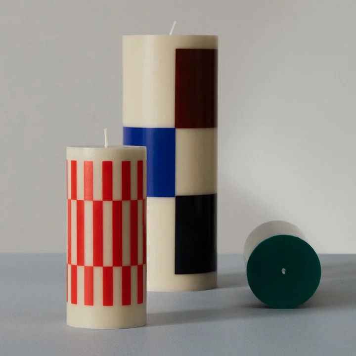 stylish statement candles in contemporary aesthetics