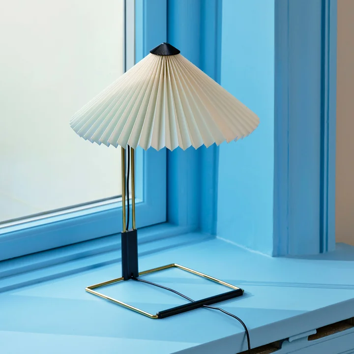 Matin LED table lamp, white from HAY