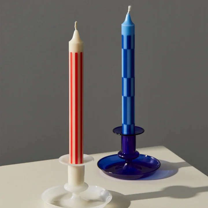 Pattern Stick candles from HAY