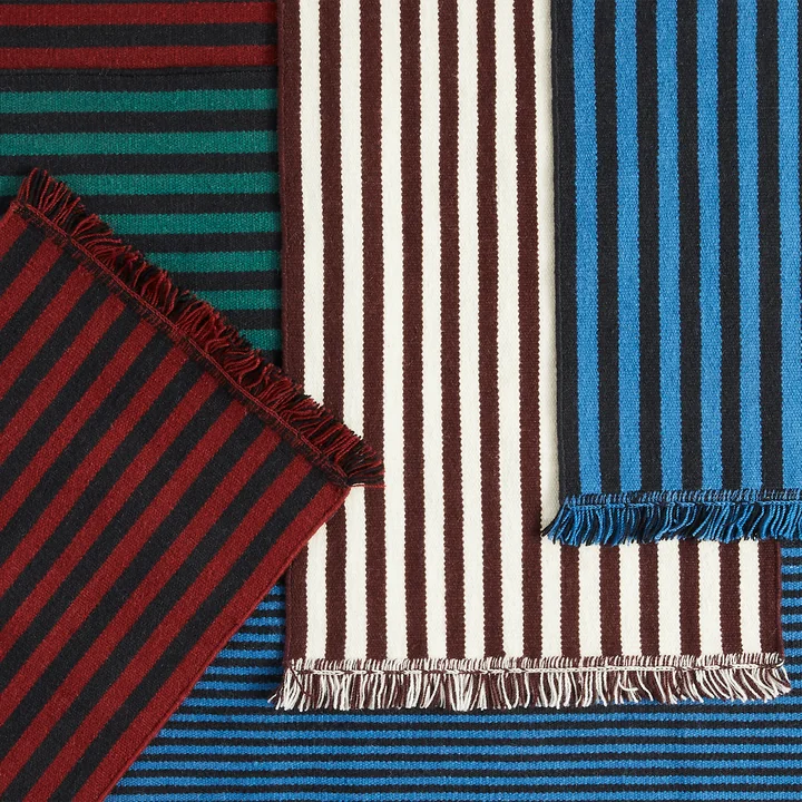 Stripes and Stripes Wool HAY carpet