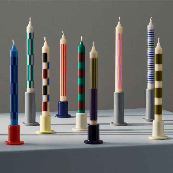 Tube candle holder S from HAY