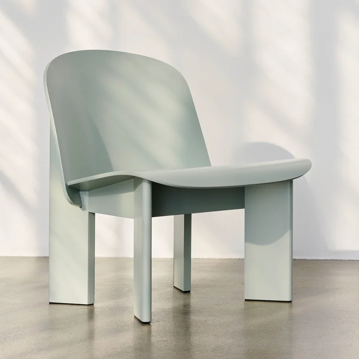 Chisel Lounge Chair eucalyptus (water-based lacquered) from HAY