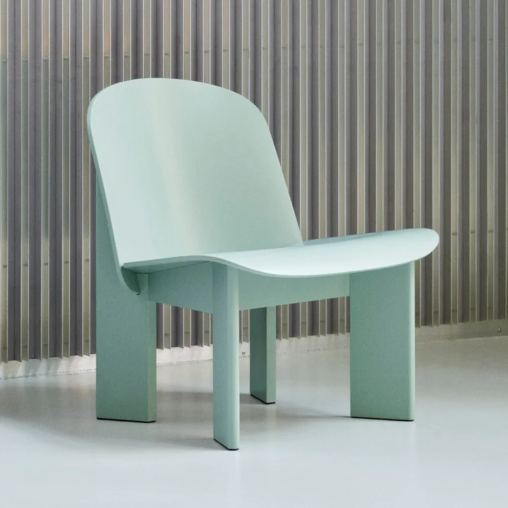 Chisel Lounge Chair eucalyptus (water-based lacquered) from HAY