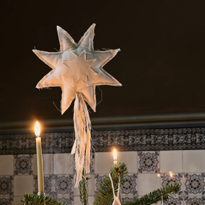 Vela Star Christmas tree lace from Ferm Living