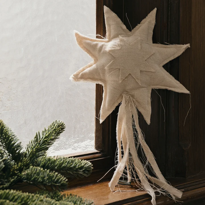 Vela Star Christmas tree lace from Ferm Living