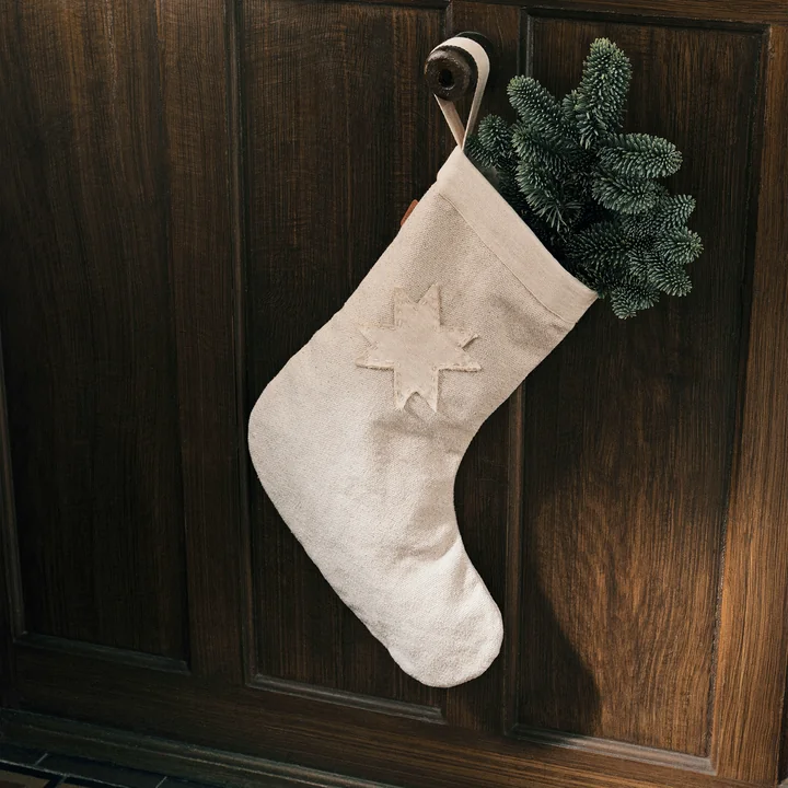 Vela Christmas stocking from Ferm Living