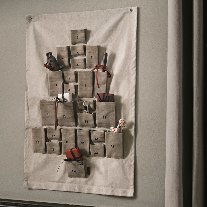 Pine Advent calendar from ferm Living