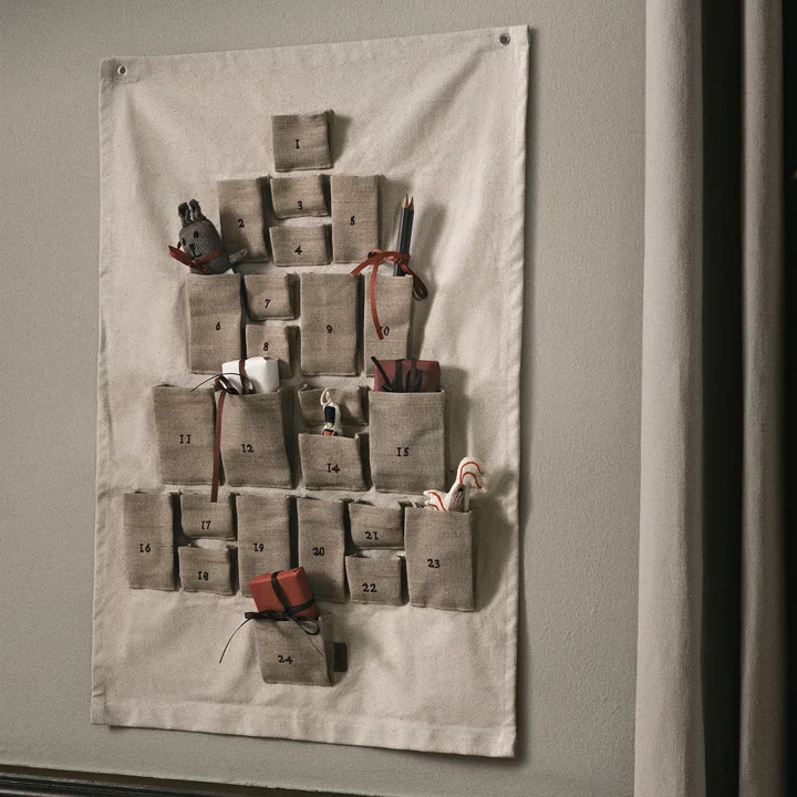 Pine Advent calendar from Ferm Living