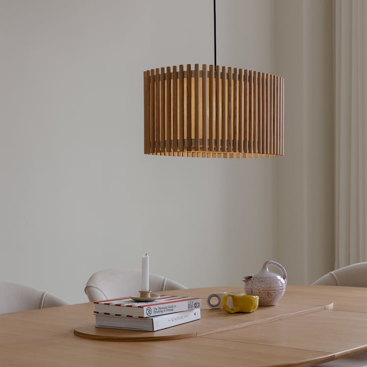 Komorebi Lampshade from Umage in the natural oak version