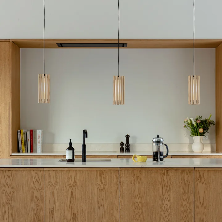 Komorebi Lampshade from Umage in the natural oak version