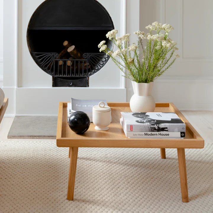 Lounge Around Shuffle Coffee table from Umage in the natural oak version