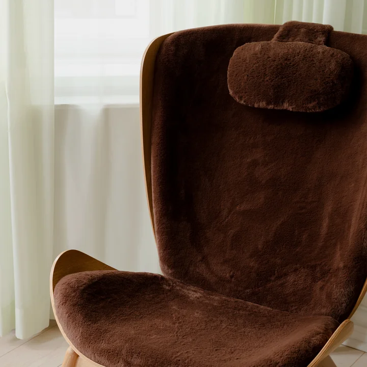 Neck Rest Cushion from Umage in the version teddy brown