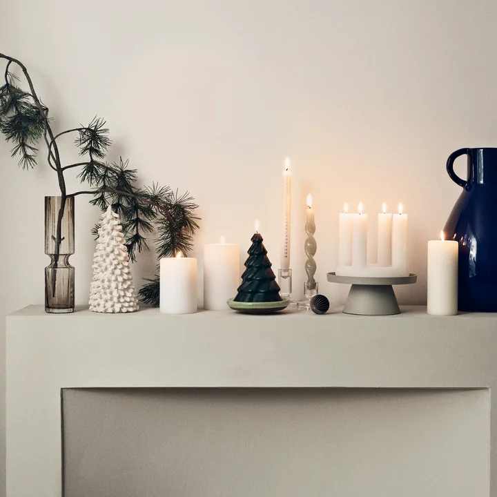 The Twist candles from Broste Copenhagen