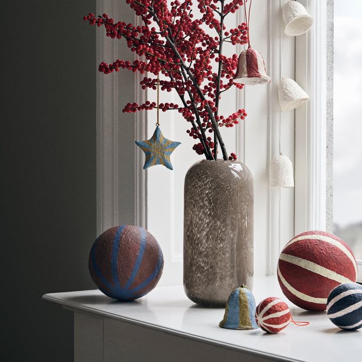Christmas Pulp Decorative pendant from Broste Copenhagen