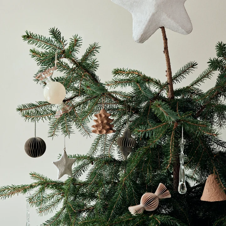 Christmas Pulp Decorative pendant from Broste Copenhagen