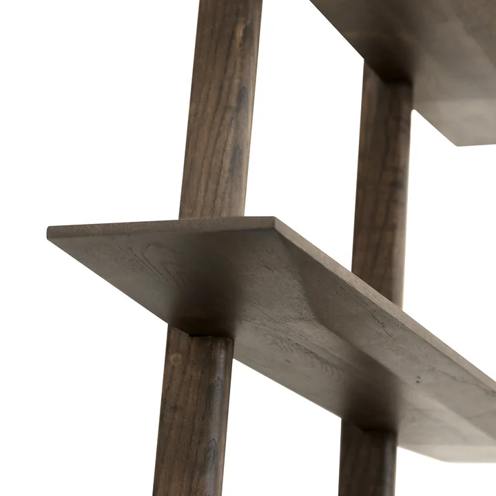 Muubs - Noir Wall shelf, oak dark stained