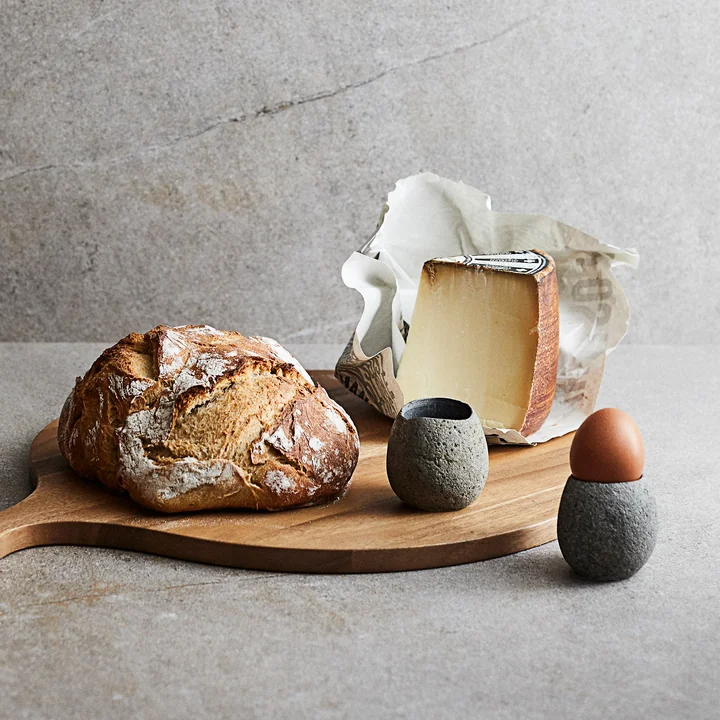 Muubs - Valley Egg cup, gray / nature