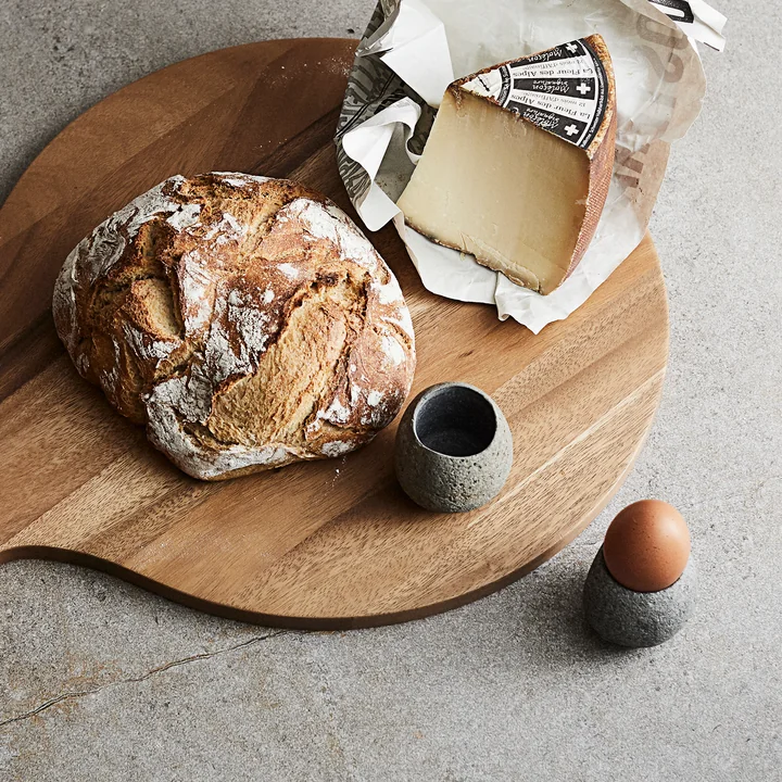 Muubs - Valley Egg cup, gray / nature