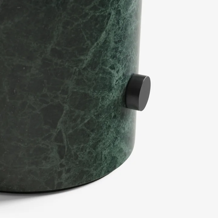 The Mist AP17 table lamp, matt white / guatemala verde by & Tradition