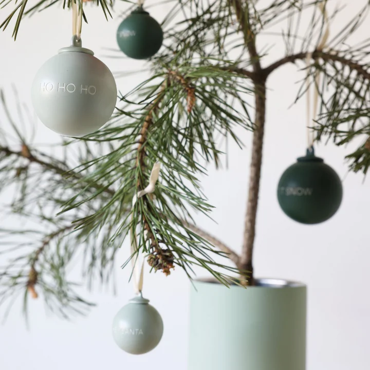 Design-Letters-X-MAS-Stories-Decoration-Anhaenger-4-cm-dark-green-dusty-green-4er-Set-A1